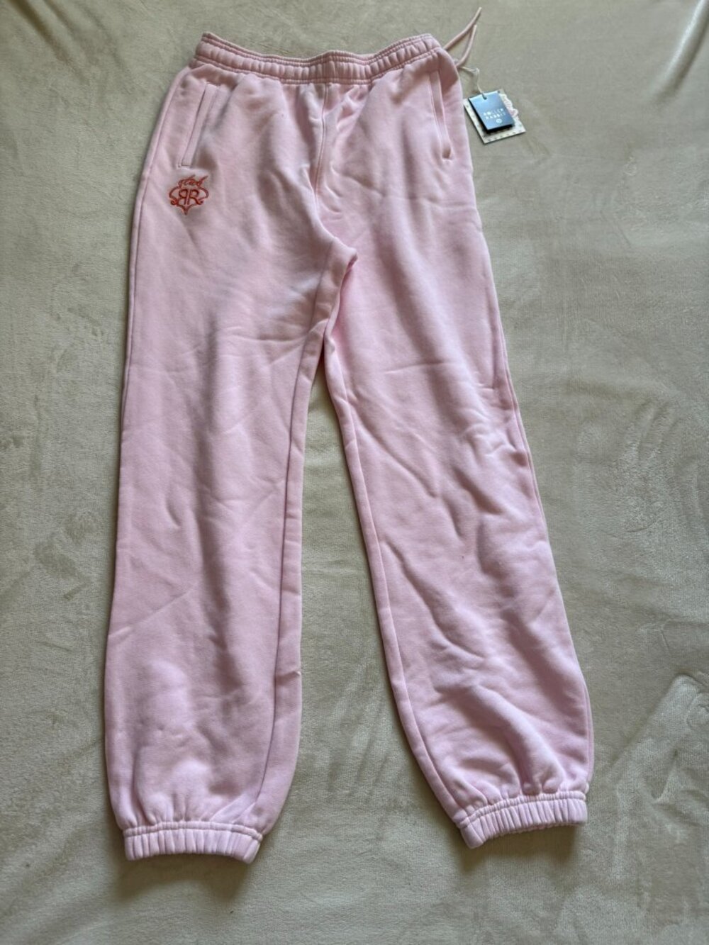 💗🐰 Roller Rabbit x Target Jogger Sweatpants Soft Pink NWT size XS